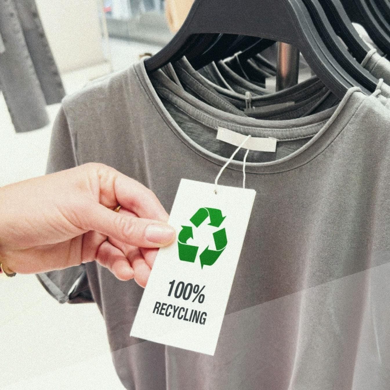 100% recycled material