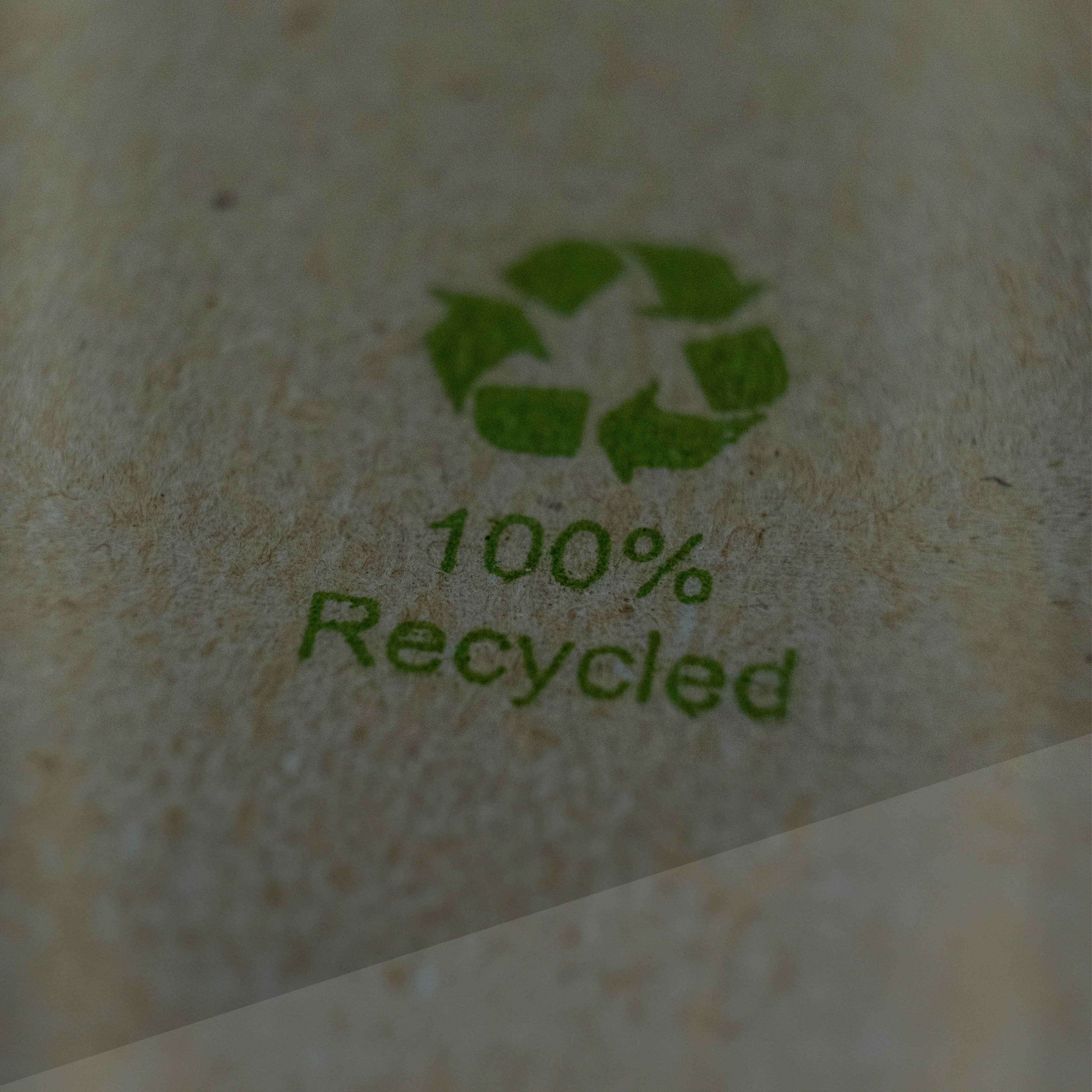 100% recycled