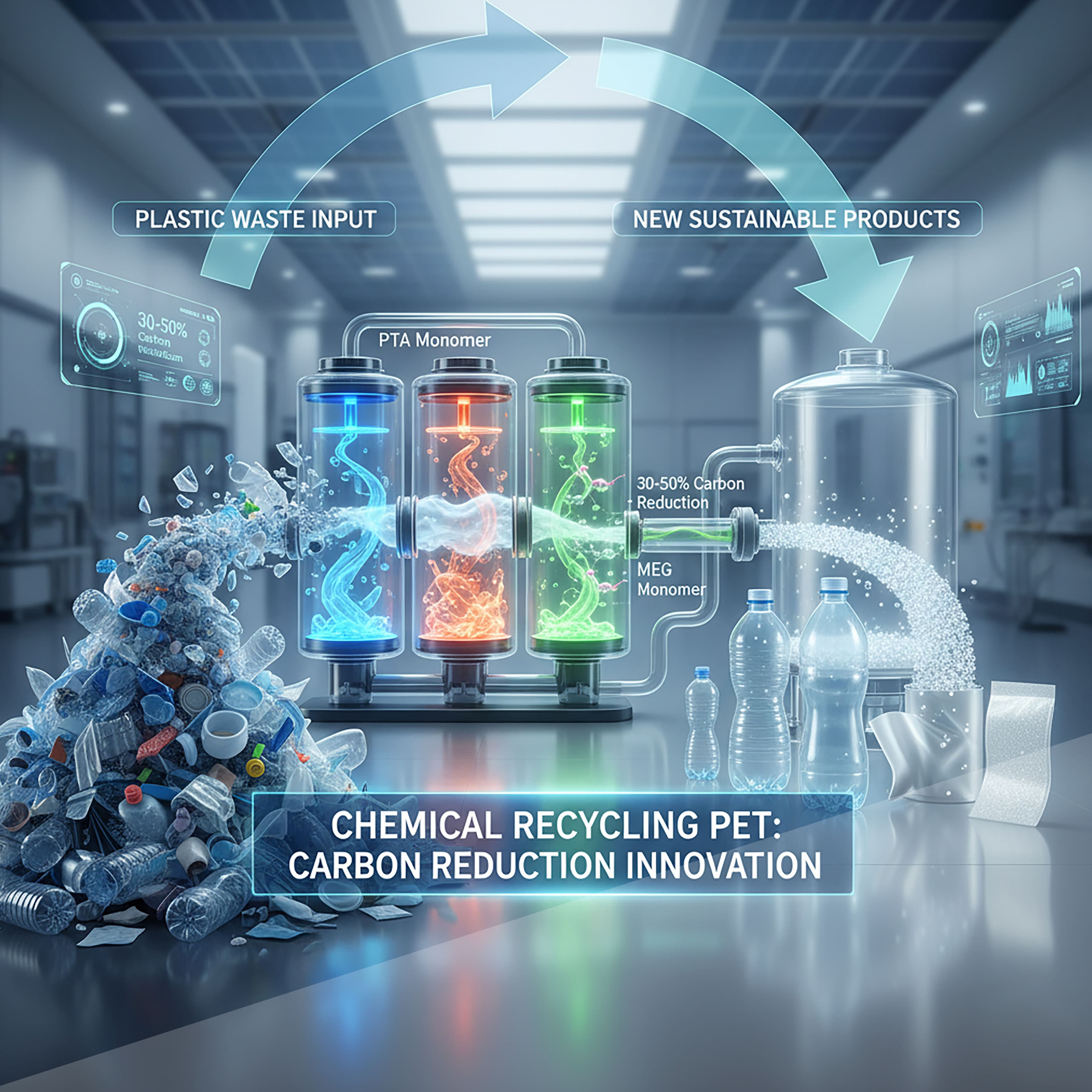 chemical recycling of pet