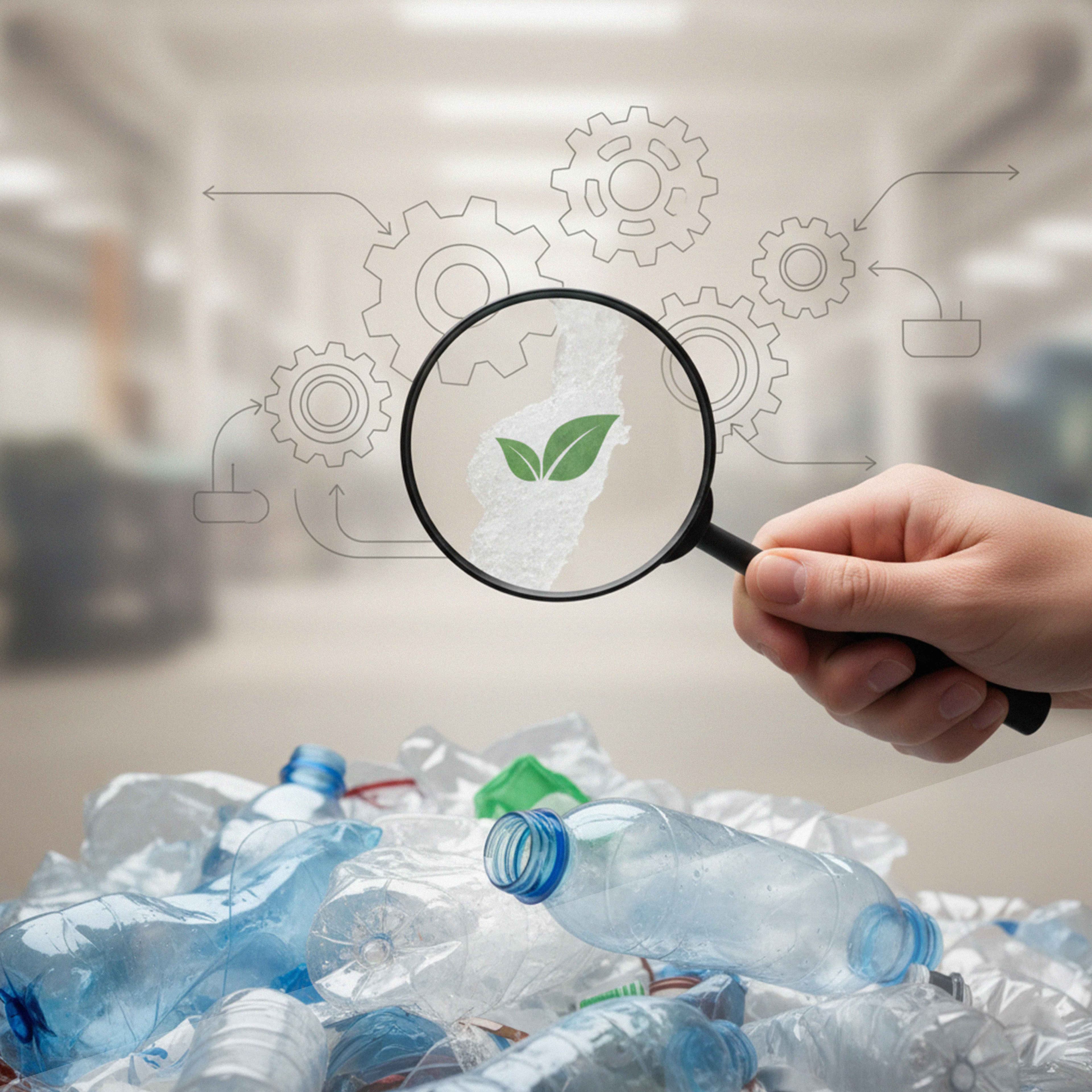 Recycling of plastic bottles