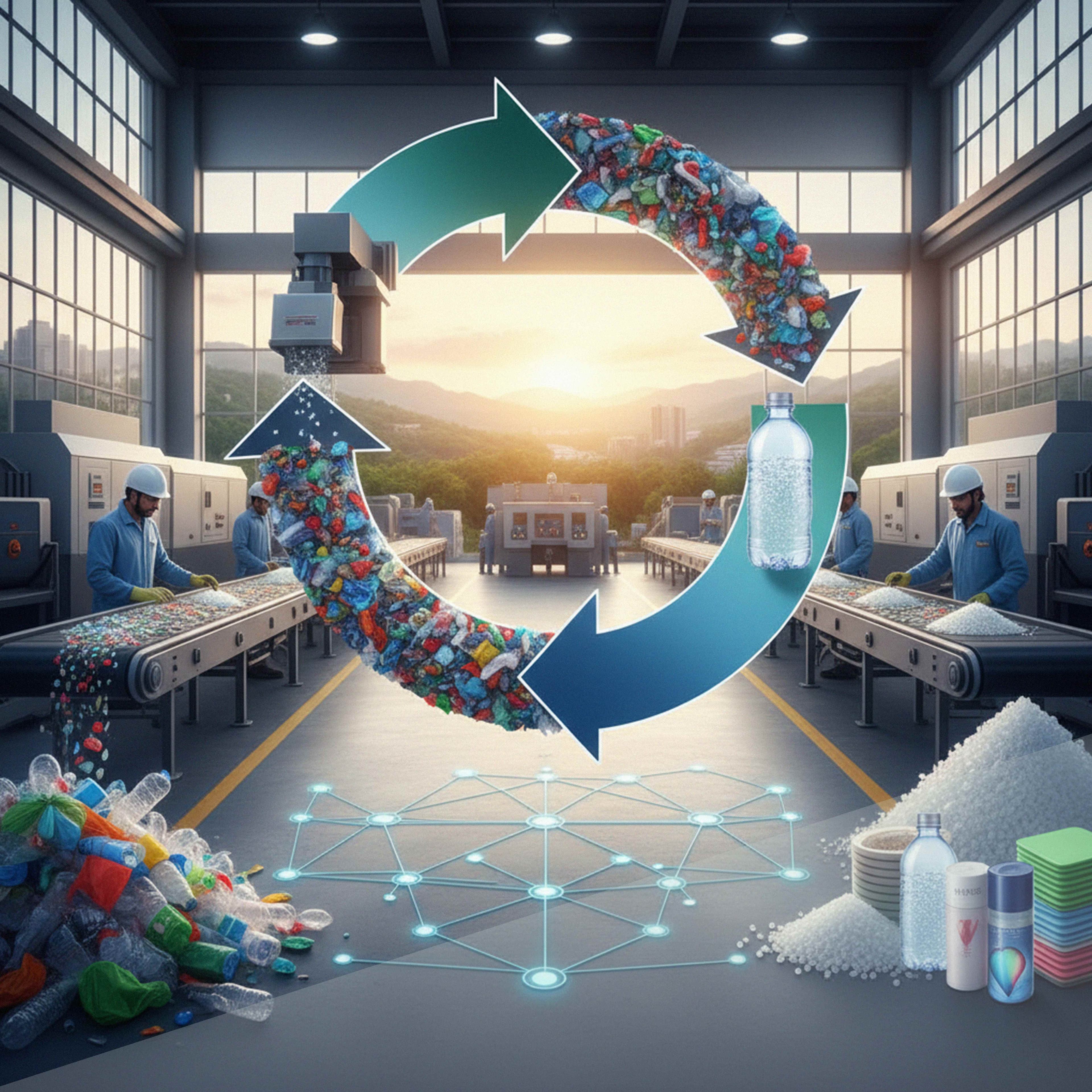 Circular economy in plastic recycling