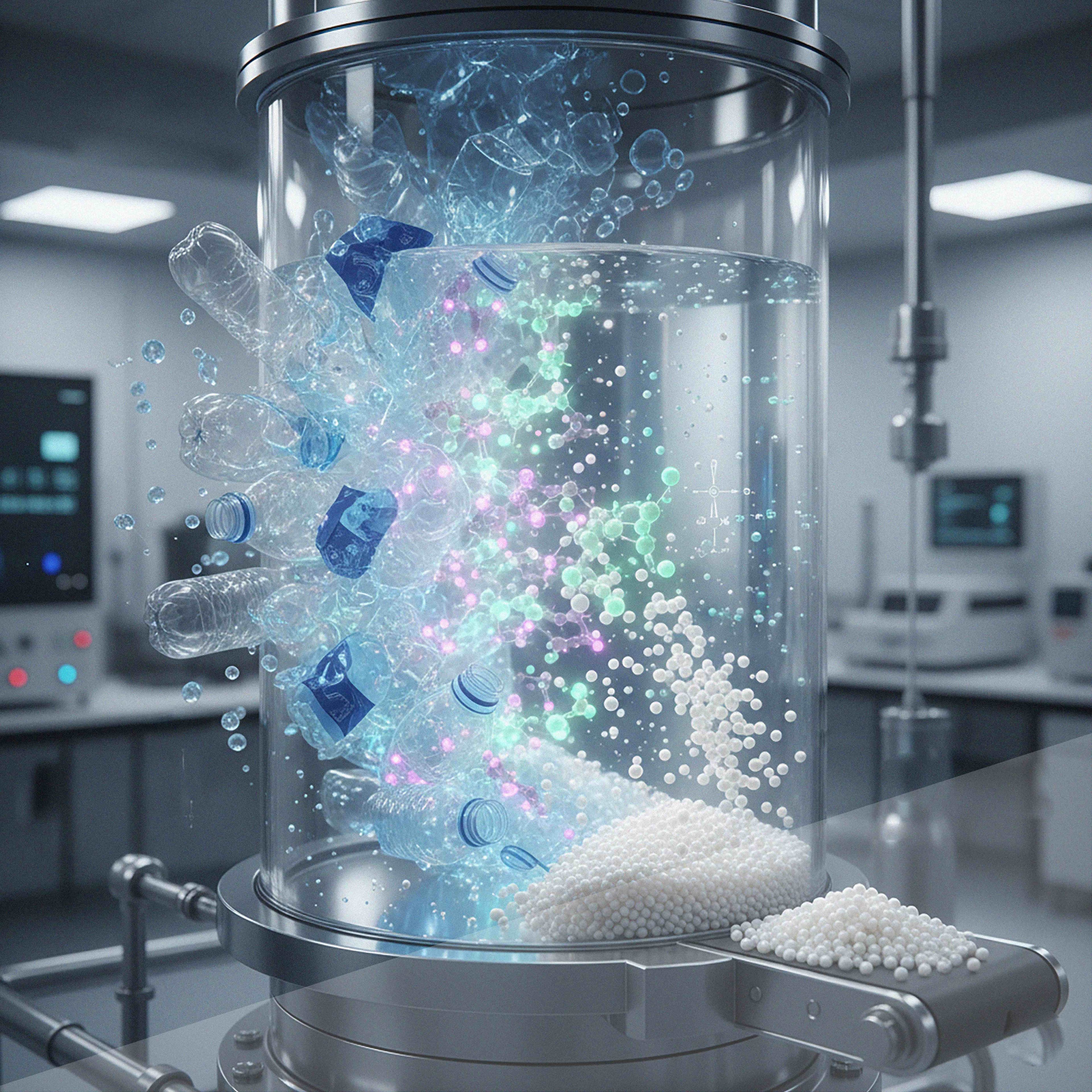 From pet bottle to pet resin