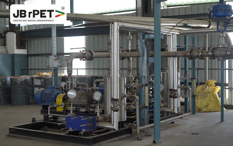 Chemical recycling plant