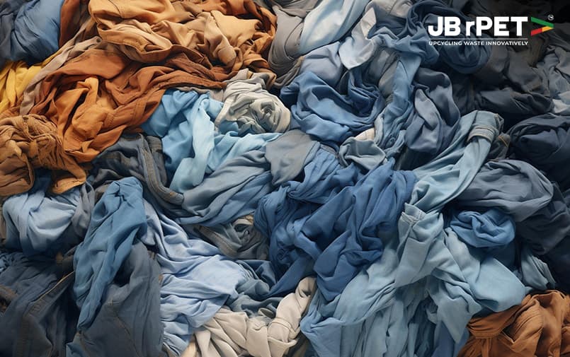 Textile waste clothes