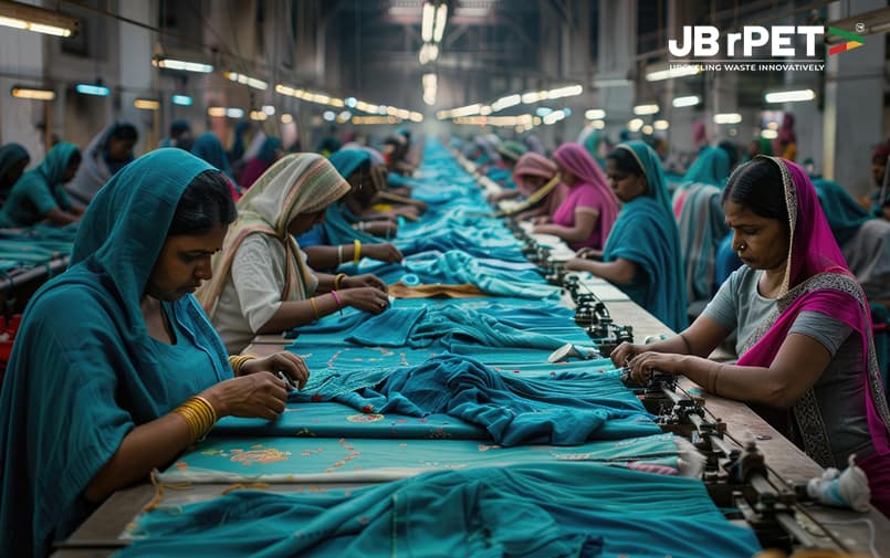 Textile stitching unit