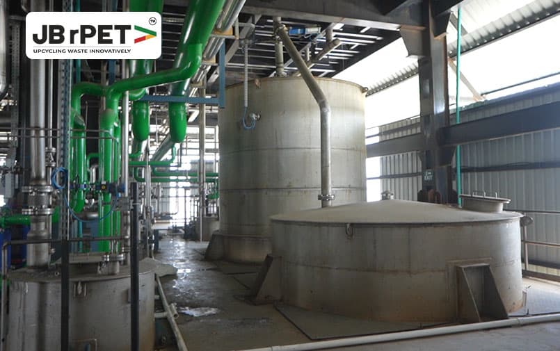 Production process of pet