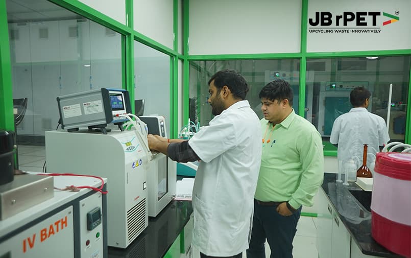 Lab testing of pet flakes