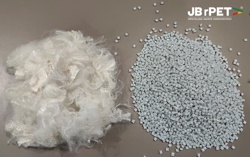 Recycled polyester resin