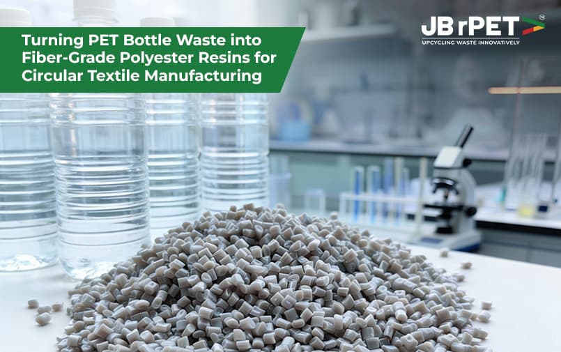 Turning PET Bottle Waste into Fiber-Grade Polyester Resins for Circular Textile Manufacturing